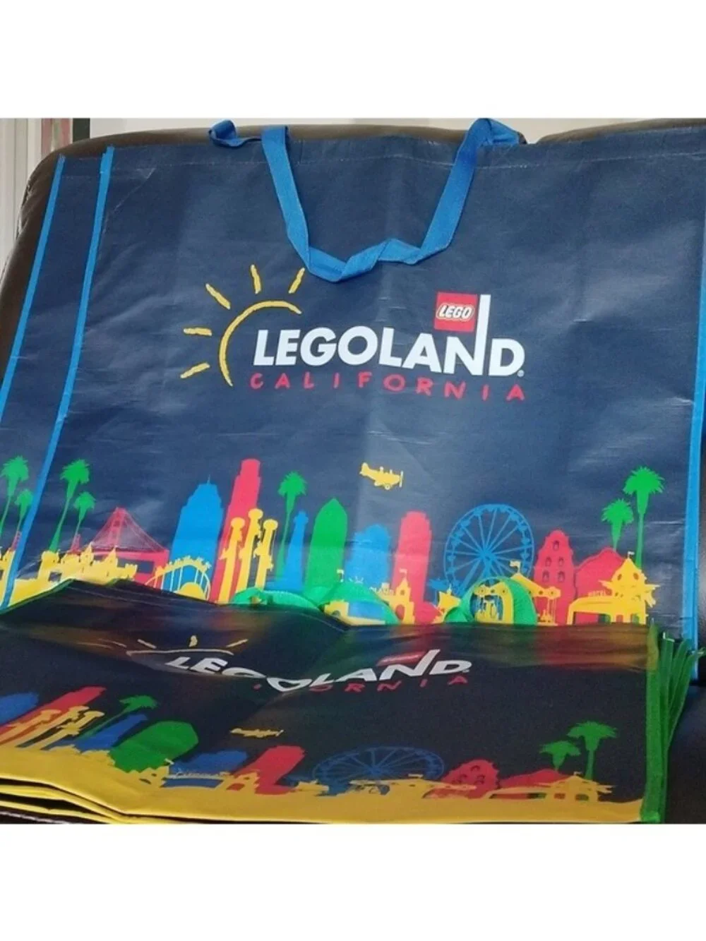 Legoland California Gift Bags, Set of 4:  2x Large & 2x Extra Large